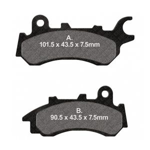 Bremsbeläge EBC FA716