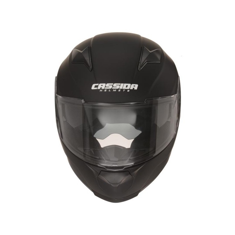 Cassida Apex Vision Motorradhelm schwarz matt reflektierend grau