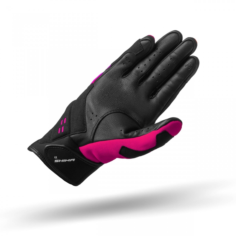 Damen Motorradhandschuhe Shima Drift rosa-schwarz