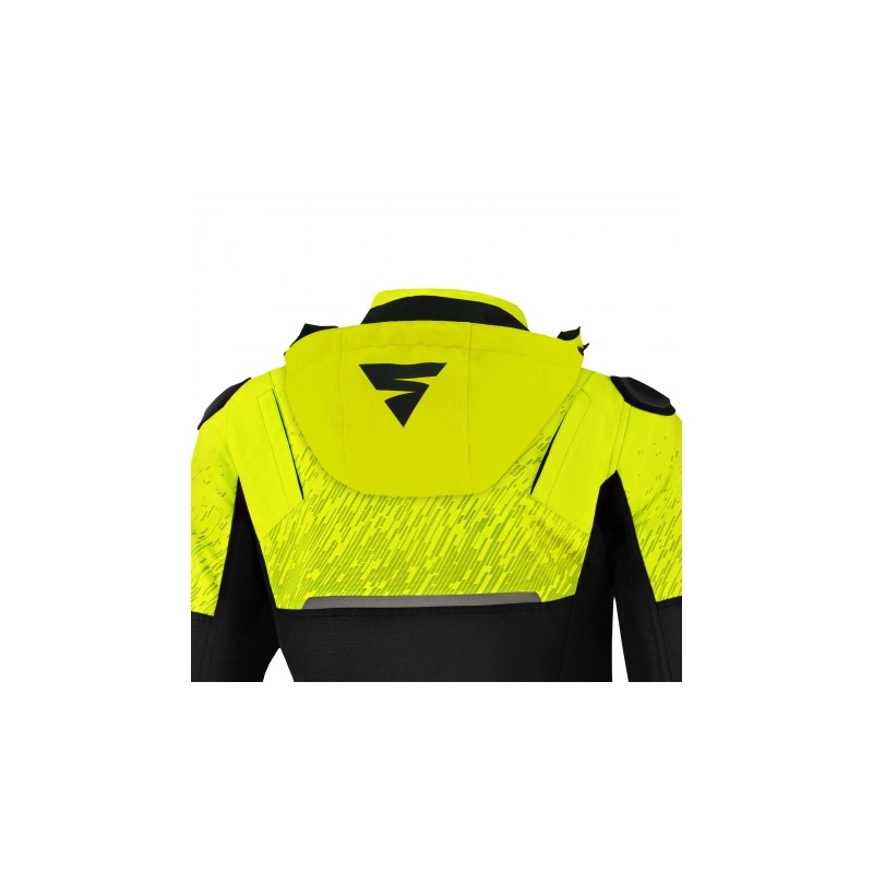 Kapuze für Herrenjacke Shima Drift fluo gelb
