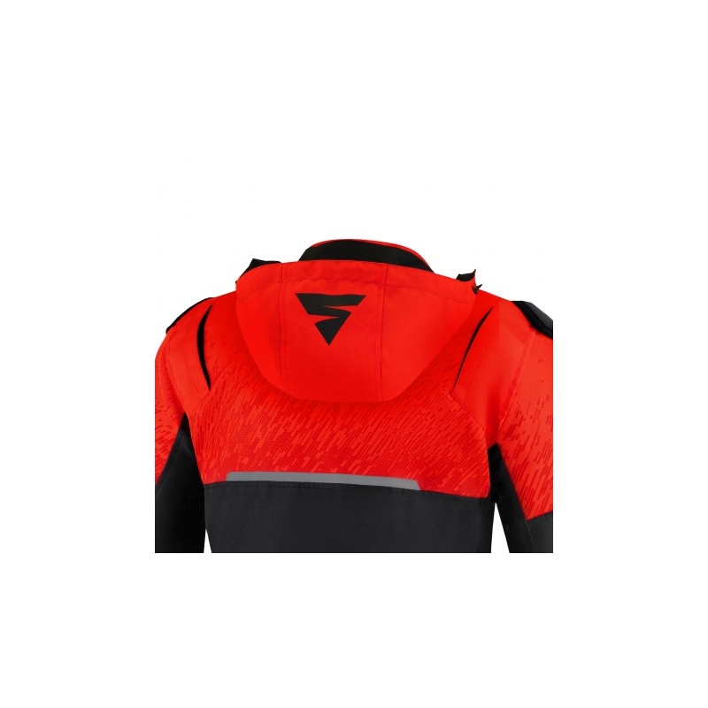 Kapuze für Herrenjacke Shima Drift rot