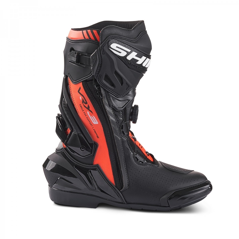 Motorradstiefel Shima VRX-3 schwarz-rot