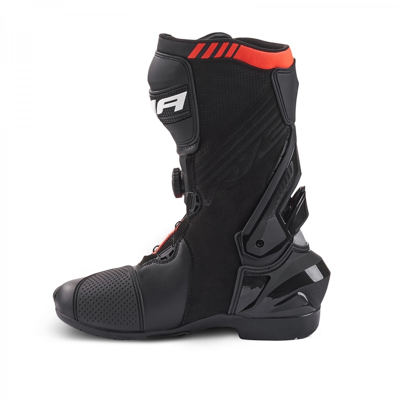 Motorradstiefel Shima VRX-3 schwarz-rot