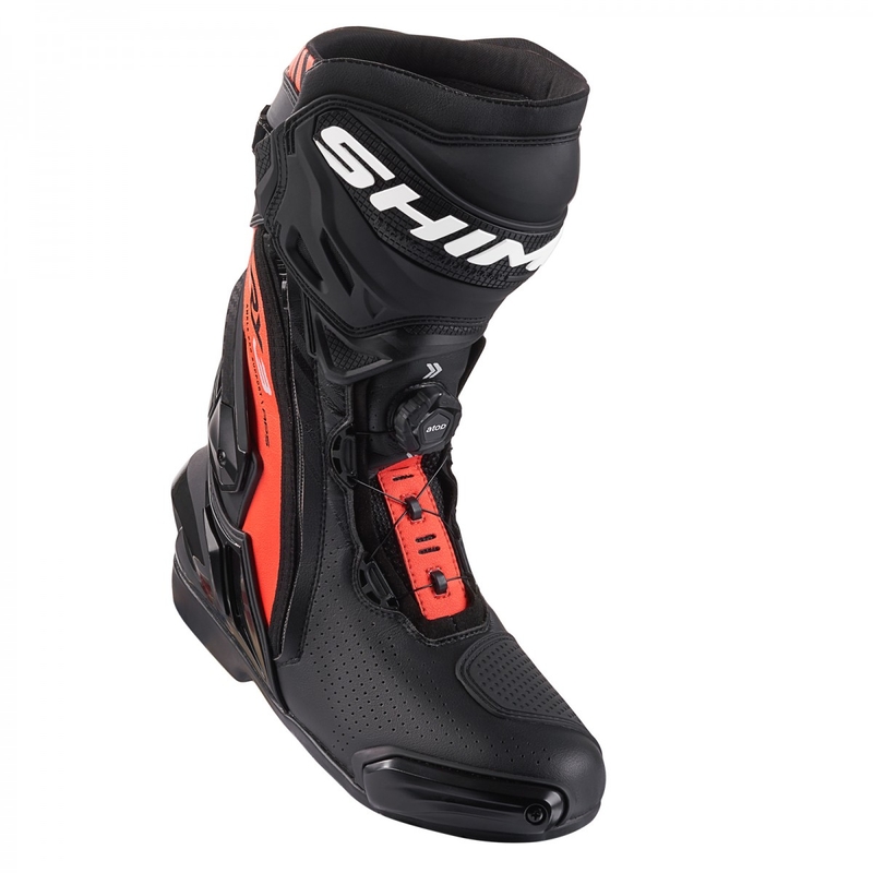 Motorradstiefel Shima VRX-3 schwarz-rot