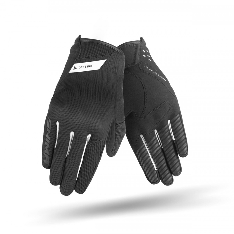 Shima One EVO Motorradhandschuhe schwarz-weiß