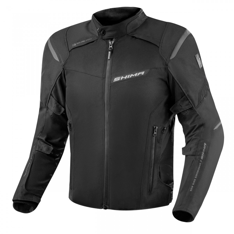 Shima Rush 2.0 Motorradjacke schwarz