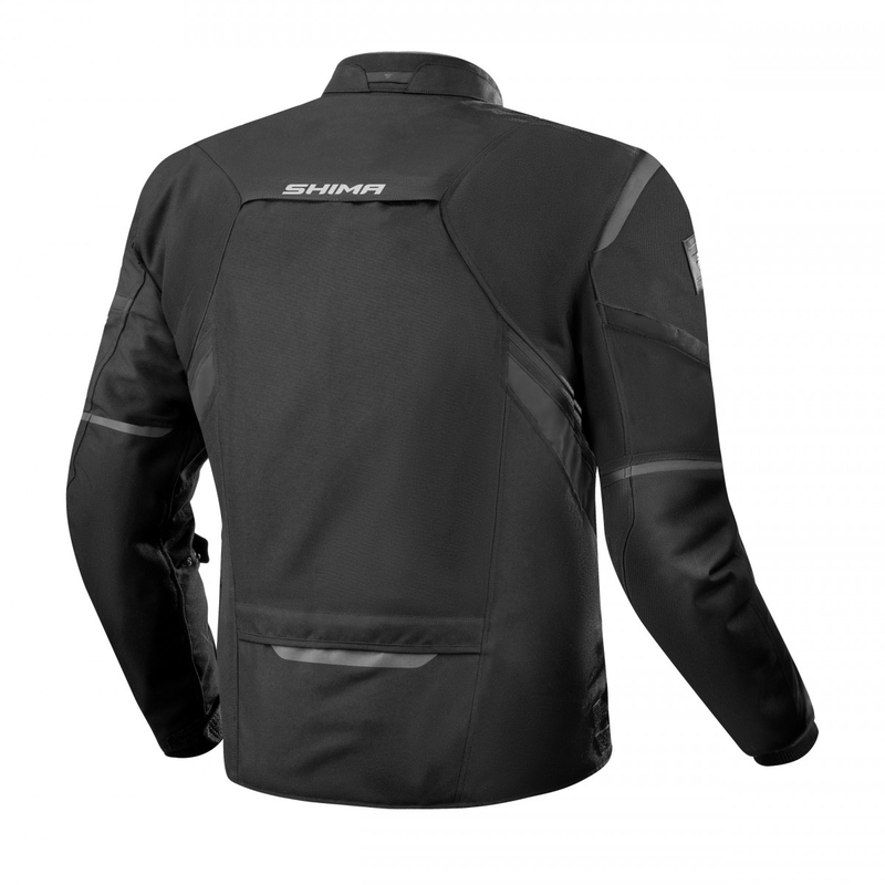 Shima Rush 2.0 Motorradjacke schwarz