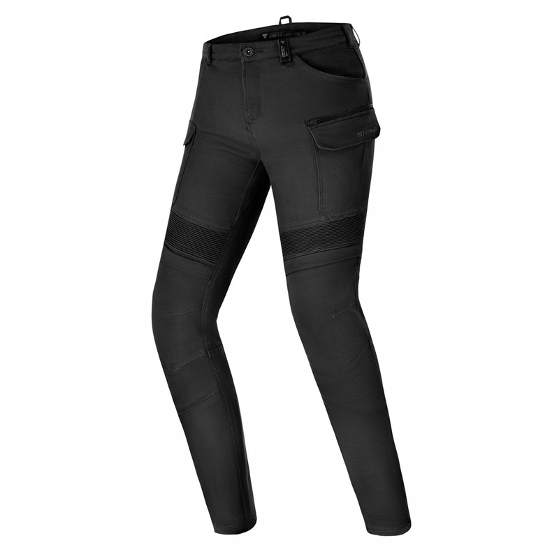 Erweiterte Damen-Motorradhose Shima Giro 3.0 schwarz