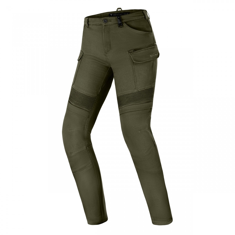 Shima Giro 3.0 Erweiterte Motorradhose für Damen Khaki