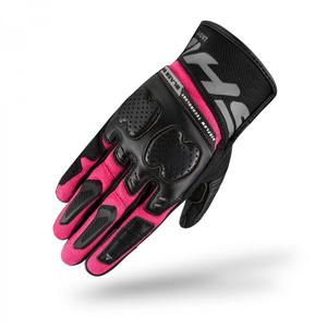 Damen-Motorradhandschuhe Shima Blaze 2.0 schwarz-rosa