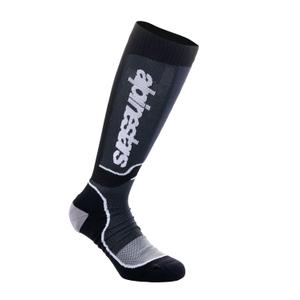 Kindersocken Alpinestars MX Plus 2024 schwarz-weiß