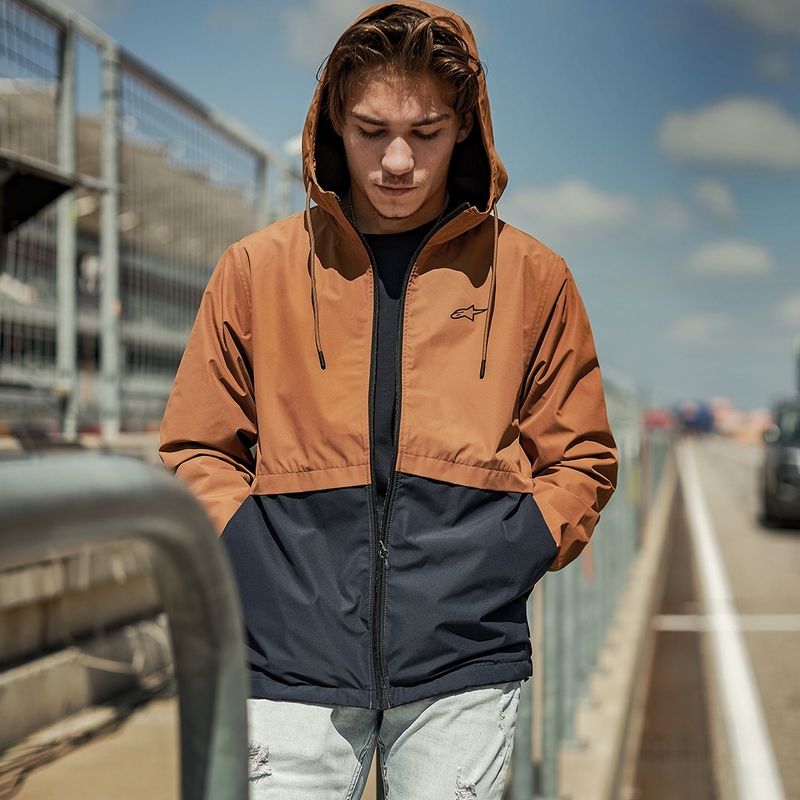 Alpinestars Avid Wind Jacke braun-dunkelblau