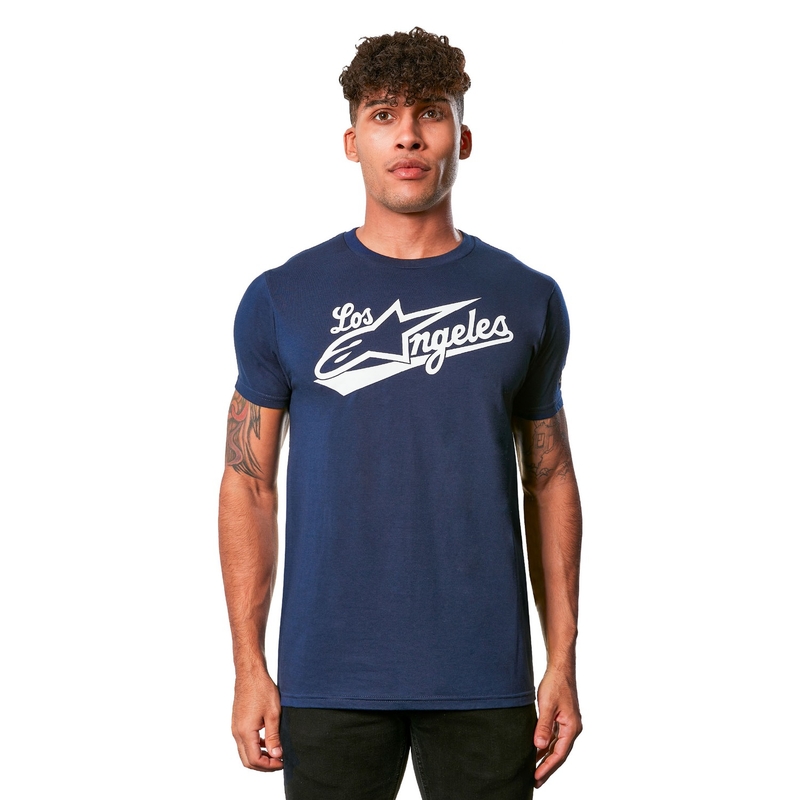 Alpinestars Los Angeles T-Shirt blau