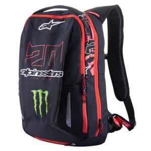 Rucksack Alpinestars City Hunter Monster FQ20 schwarz-rot-weiß-grün