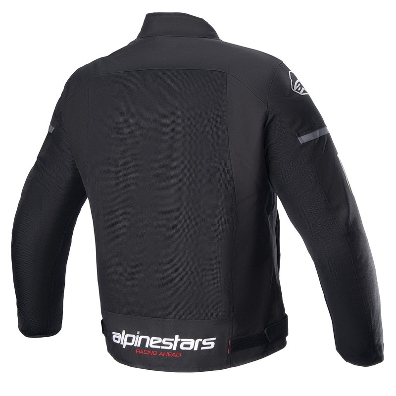 Motorradjacke Alpinestars T-SPS Air Monster FQ20 2024 Schwarz-Rot-Weiß-Grün