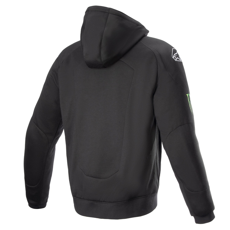 Alpinestars Chrome Ignition Monster FQ20 Motorradjacke schwarz-rot-weiß-grün