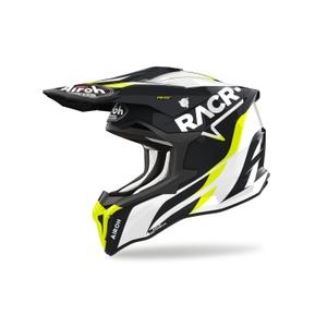 Motocross-Helm Airoh Strycker Racr 2024 glänzend