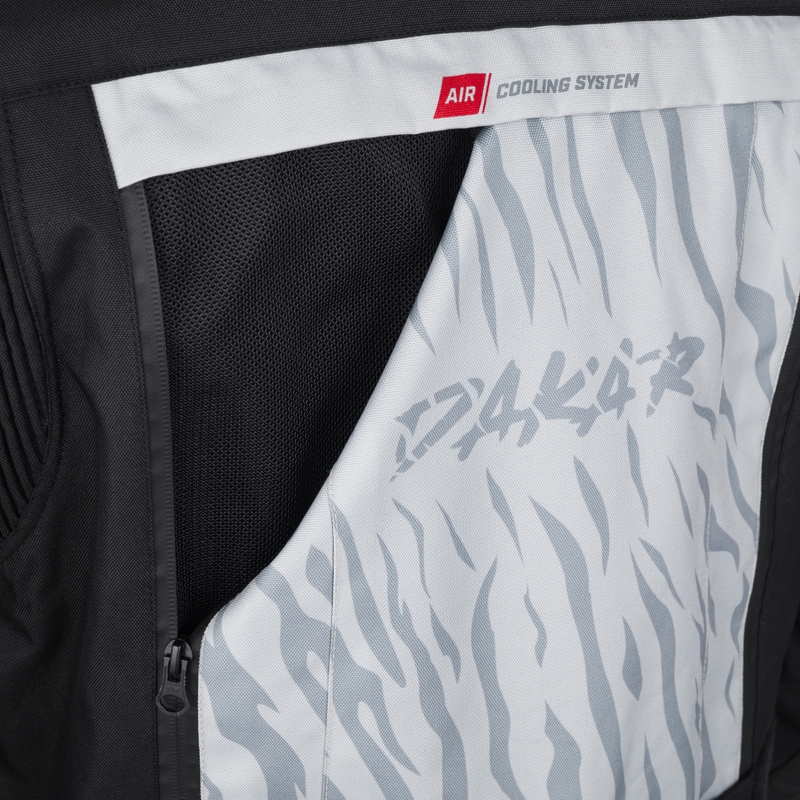 RSA Dakar 2 Motorradjacke schwarz-grau-rot
