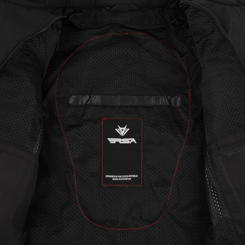 RSA Dakar 2 Motorradjacke schwarz-grau-rot