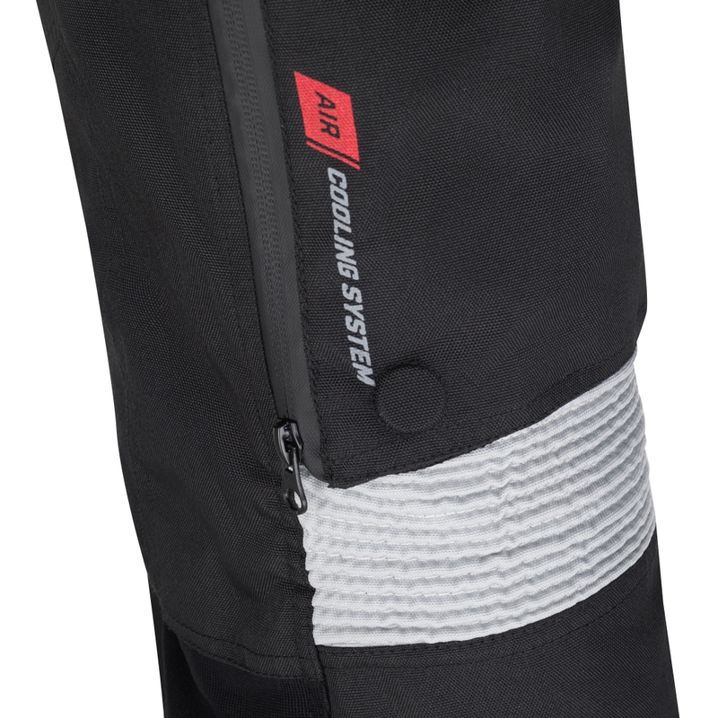 Damen-Motorradhose RSA Dakar 2 schwarz-grau