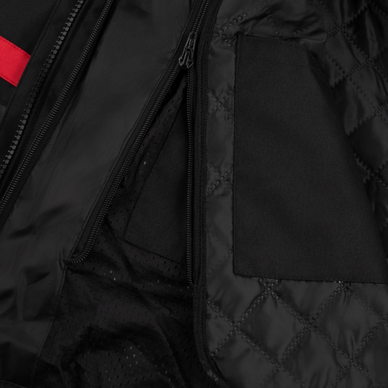 RSA Storm Motorradjacke schwarz