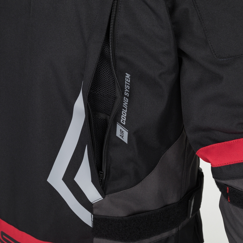 RSA Storm Motorradjacke schwarz