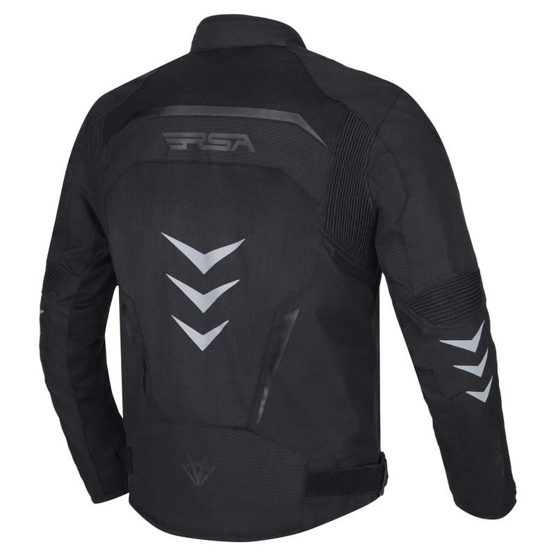 RSA Runway Motorradjacke schwarz