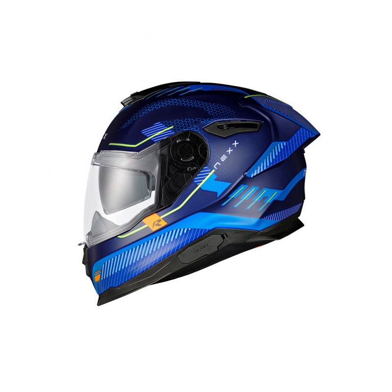 Integrierter Motorradhelm Nexx Y.100R Baron blau Ausverkauf