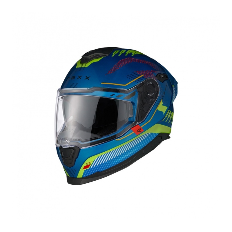 Integrierter Motorradhelm Nexx Y.100R Baron türkis