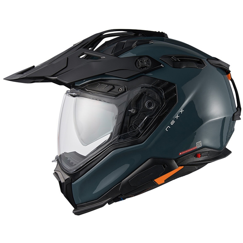Enduro-Motorradhelm Nexx X.WED3 Wild PRO blau Ausverkauf