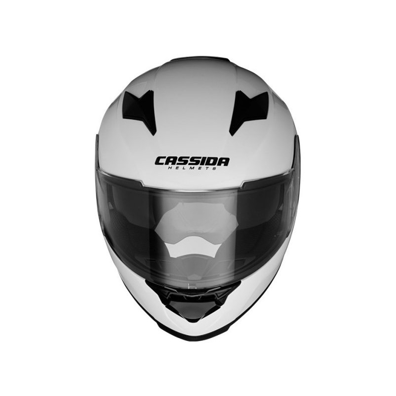 Motorradhelm Cassida Apex weiß Ausverkauf