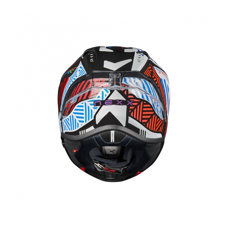 Integrierter Motorradhelm Nexx NEXX X.R3R Out Brake schwarz-weiß Ausverkauf