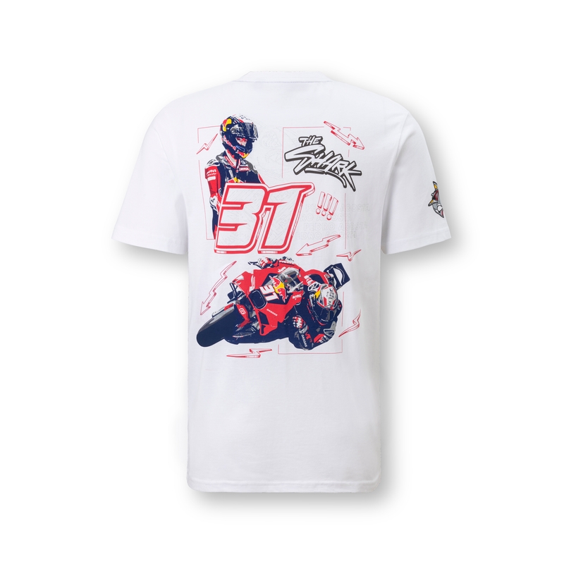 T-Shirt Red Bull Gas P. Acosta weiß