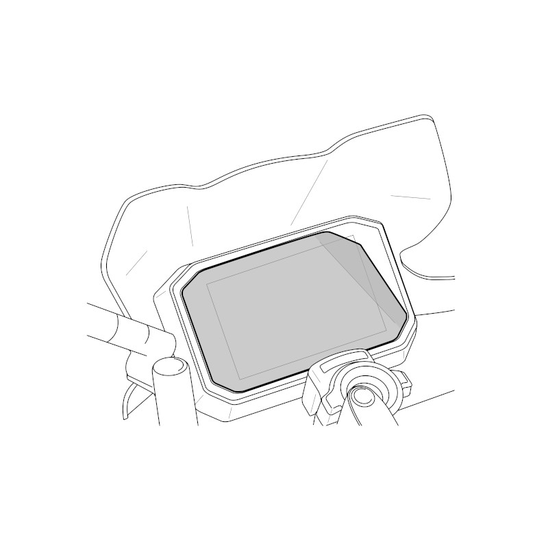 Dashboard protector PUIG transparent