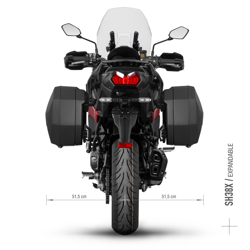 Monatgesatz 3P System SHAD für KAWASAKI Versys 1000 / S / SE 2019-2025, KAWASAKI Versys 1100 / S / SE 2025-2025