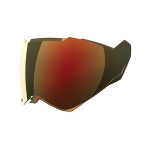 Plexiglas für Nexx X.WST3 Helme spiegelrot-orange