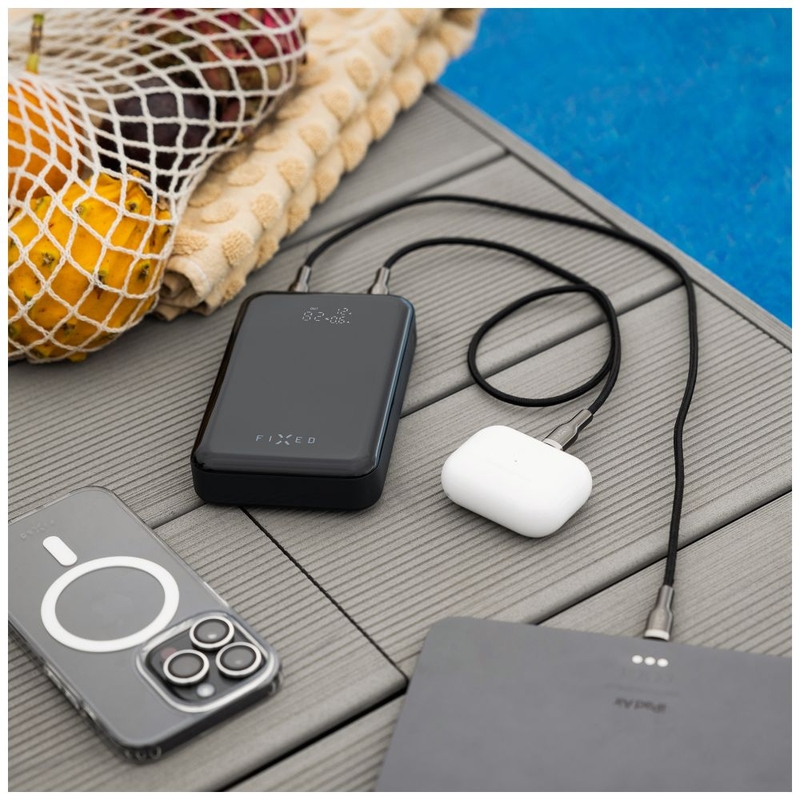 Powerbank Fixed Zen 20 Pro mit LCD-Display schwarz