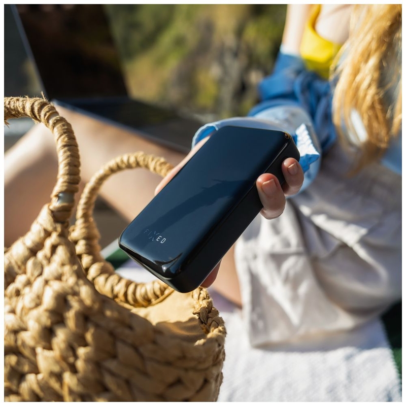 Powerbank Fixed Zen 20 Pro mit LCD-Display schwarz