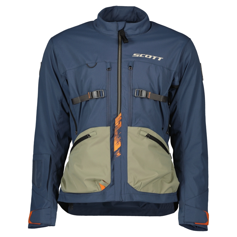 Scott Superlight Motorradjacke blau-sand