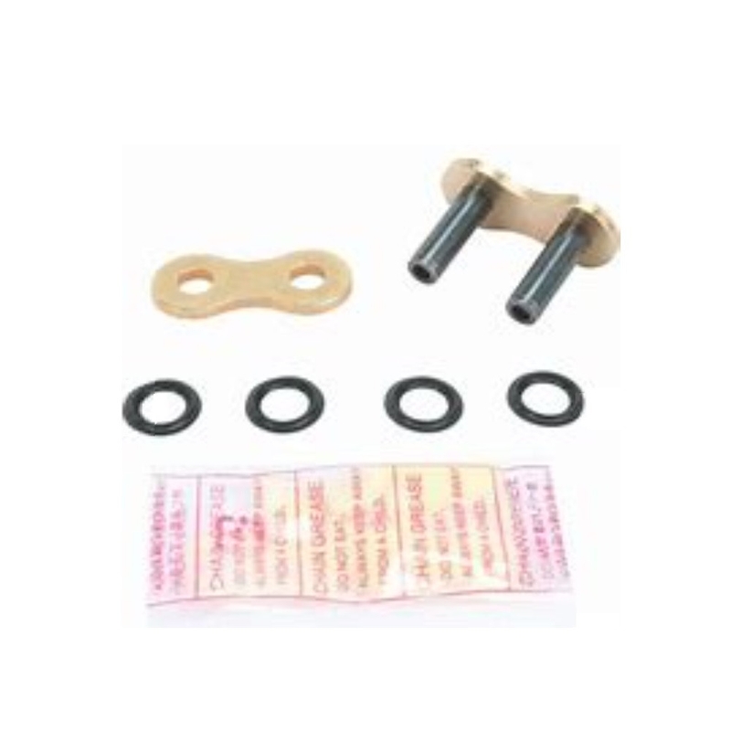 Ketten-Nietschloss D.I.D Chain 530VX3 ZJ golden/schwarz