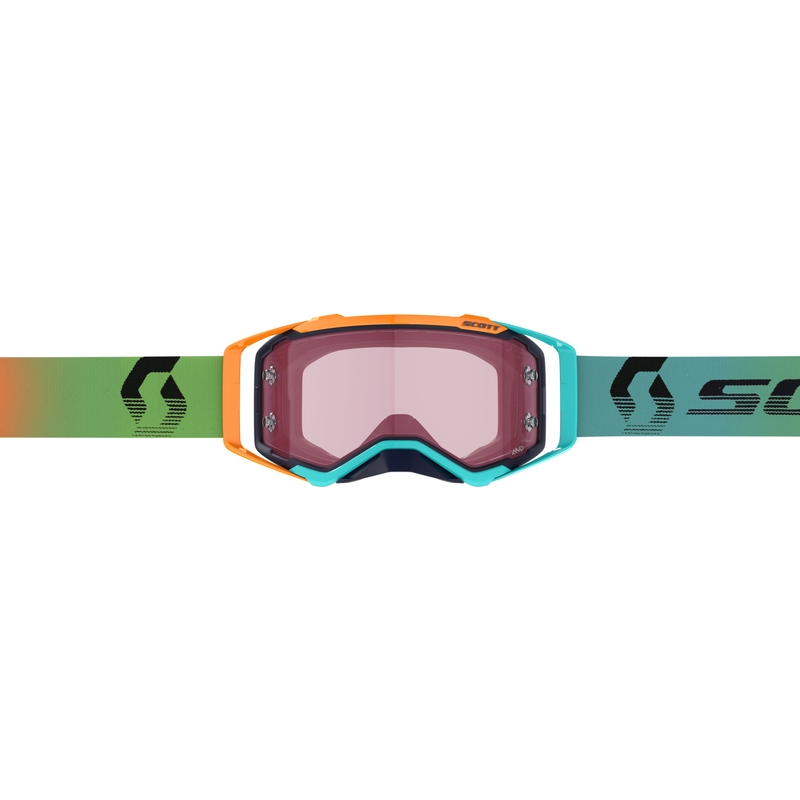 Motocross-Brille Scott Prospect AMP blau-orange-rosa