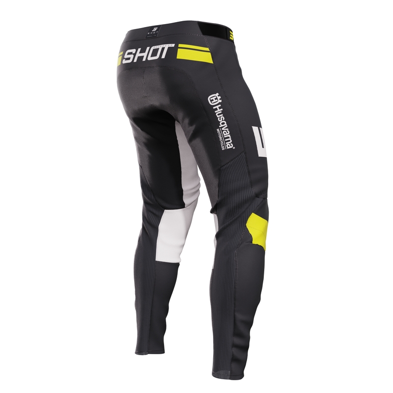Shot Aerolite Husqvarna LE Motocross-Hose schwarz im Angebot Ausverkauf