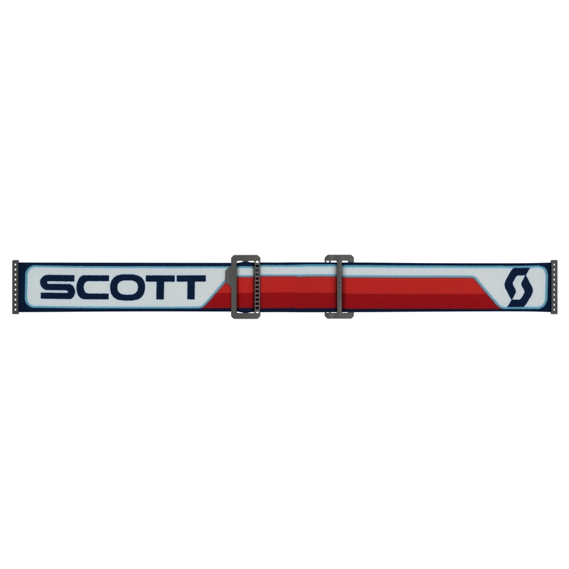 Motocrossbrille Scott Prospect CH rot-weiß-gelb