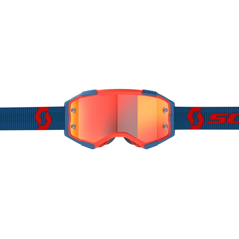 Motocrossbrille Scott Fury CH blau-rot-orange