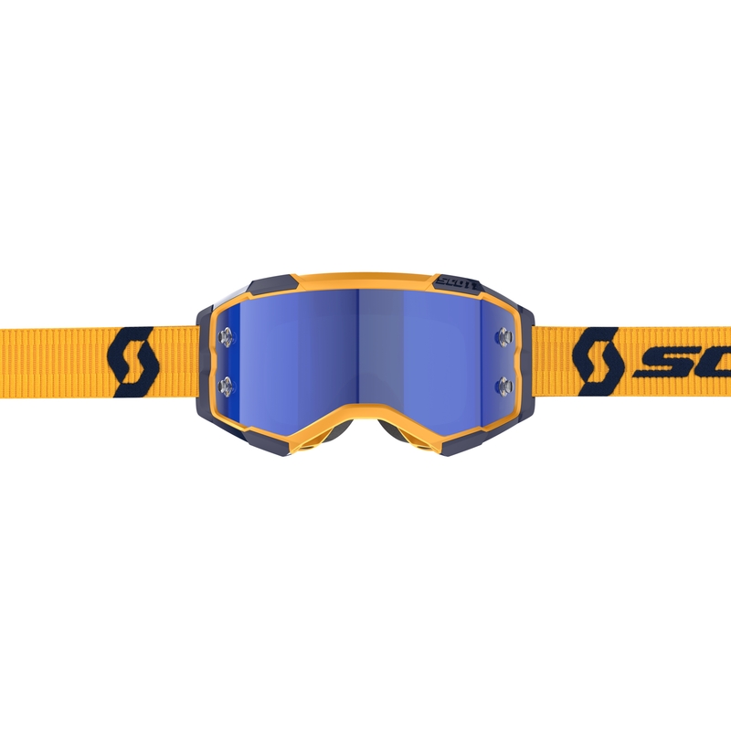 Motocross-Brille Scott Fury CH gelb-blau