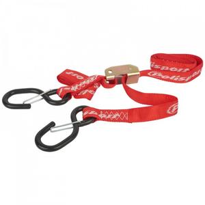Tie down carabiner POLISPORT rot