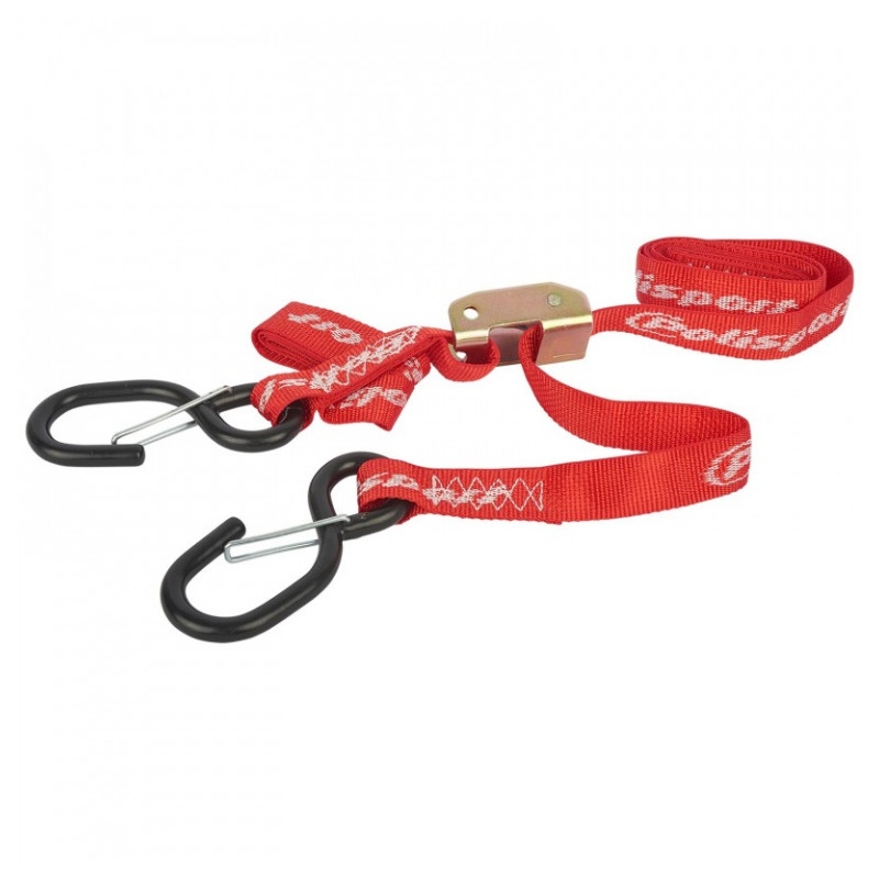 Tie down carabiner POLISPORT rot