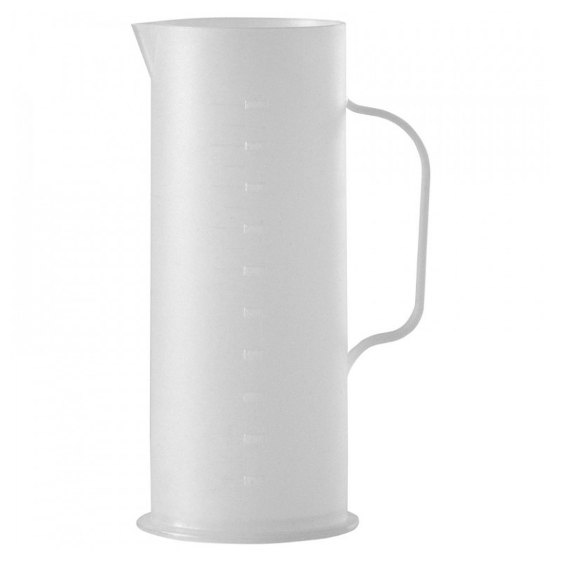Oil beaker POLISPORT 1000 cc / 0,26 galons clear