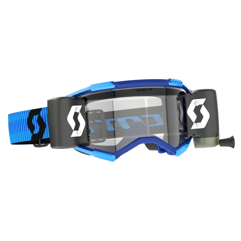 Motocrossbrille Scott Fury WFS blau-schwarz