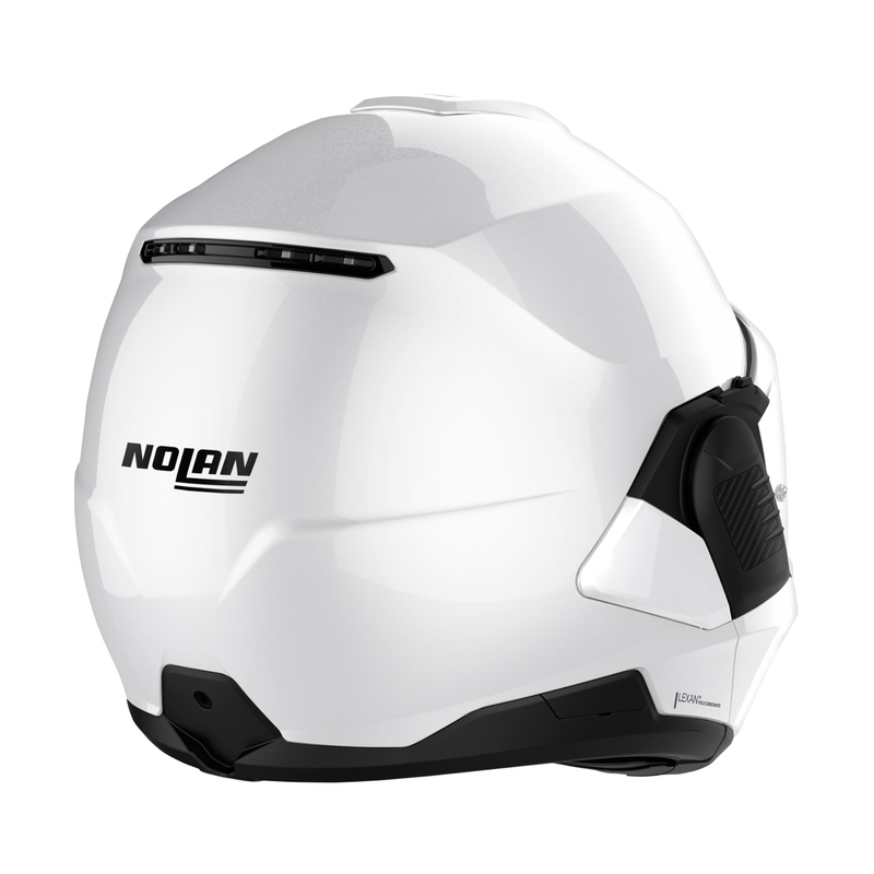Klapphelm für Motorrad Nolan N120-1 Classico N-Com weiß